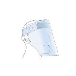 Protective PVC visor