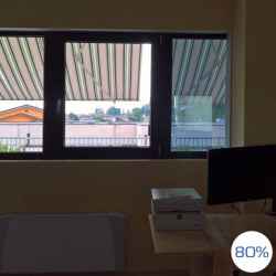 SolarSilver80x vista dall'interno