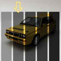 65% de oscurecimiento por automóvil, 35 VLT